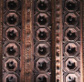 Ornate Wooden Ceiling, Duomo di Enna, Enna, Sicily